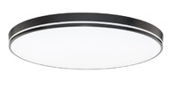 Светильник LED настенно-потолочный "МАТРИКС ЧЕРНЫЙ" 60Вт НББД-RC-Р-1 (390*76мм, основание 350мм) с ИК ДУ TANGO РОССИЯ ЦВЕТНАЯ УПАКОВКА
